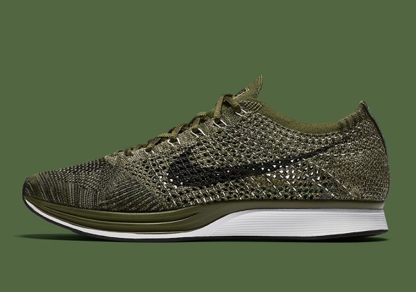 flyknit racer rough green
