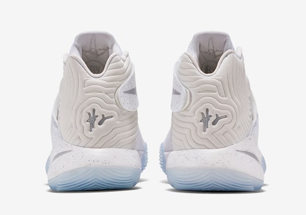 Nike Kyrie 2 White Metallic Silver Ice 852399-107 | SneakerNews.com