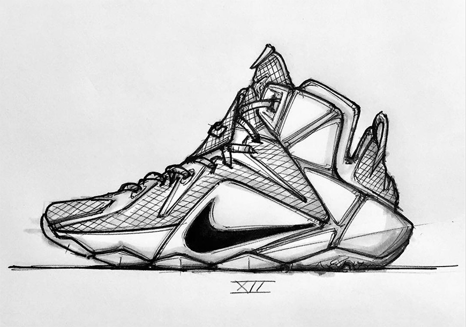 A Sketched History Of Jason Petrie's Nike LeBron Designs