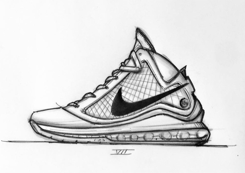 A Sketched History Of Jason Petrie's Nike LeBron Designs - SneakerNews.com