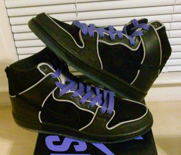 Nike SB Dunk Black Purple Box 833456-002 | SneakerNews.com