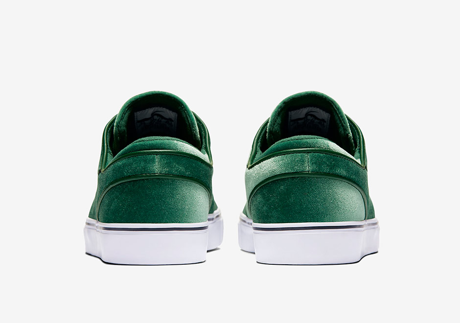 nike janoski green velvet