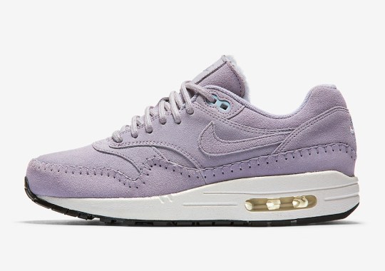 The Baseball-stitched Air Max 1 Premium Is Releasing In Lavender