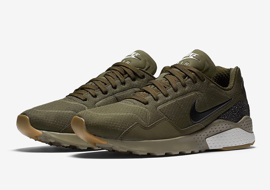 Ripstop Nylon In Olive Hits The Nike Zoom Pegasus '92