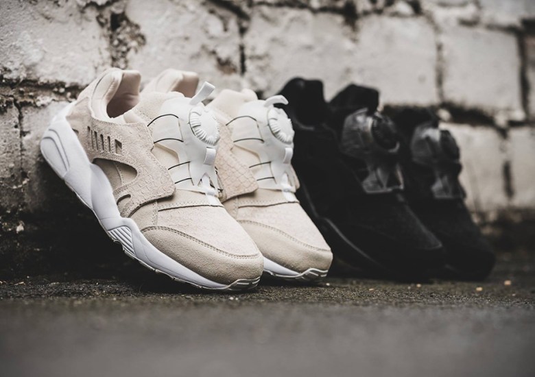 Snakeskin Suede Uppers Appear On The Puma Disc Blaze “Nude” Pack