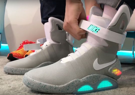 Testing Out The Self-Lacing Nike Mag
