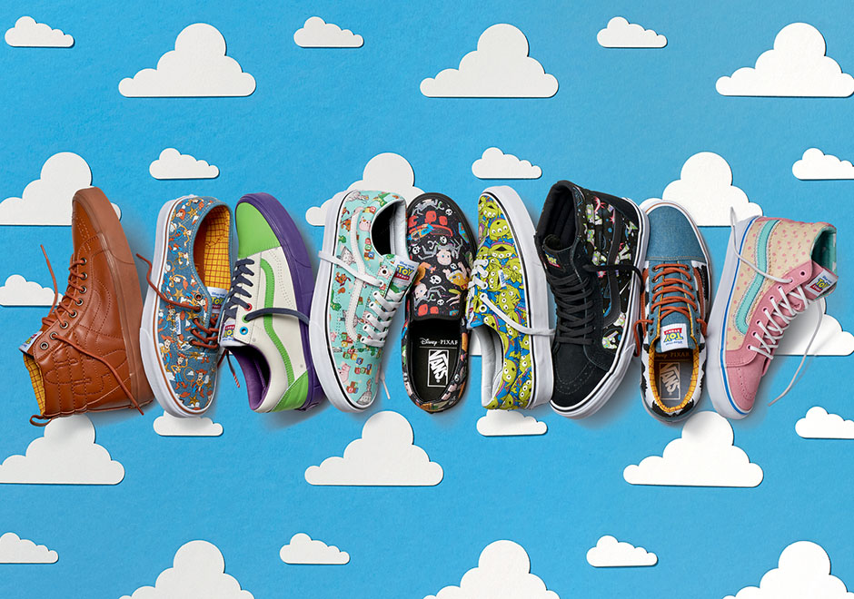 vans toy story rose