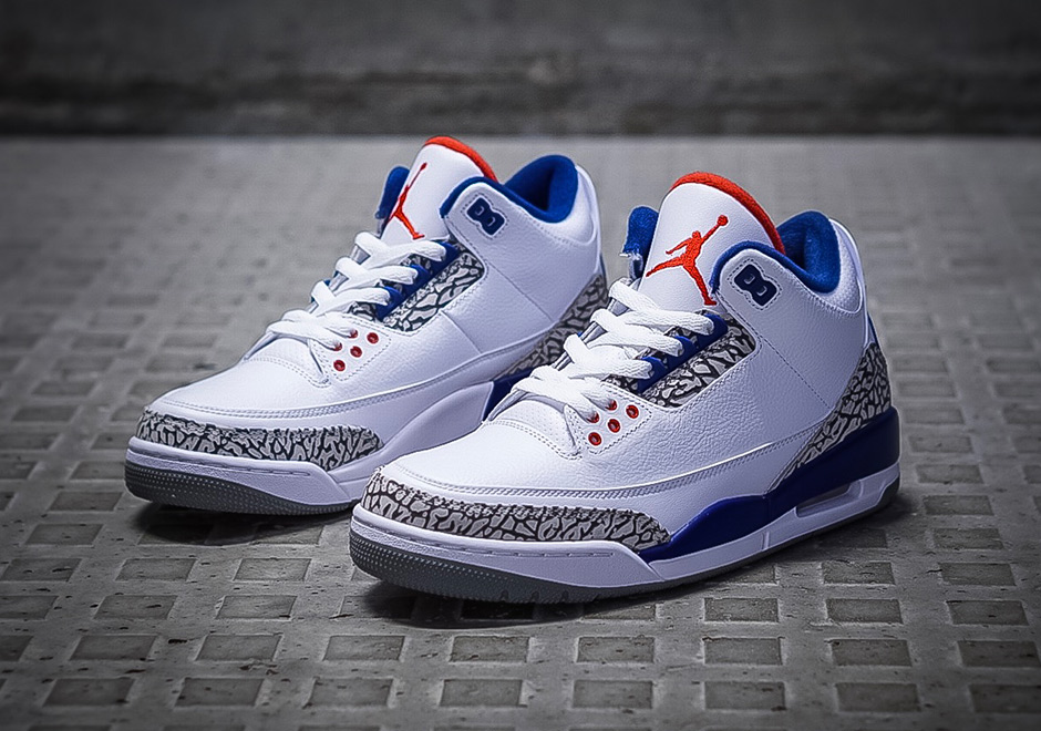 True Blue Jordan 3s | SneakerNews.com