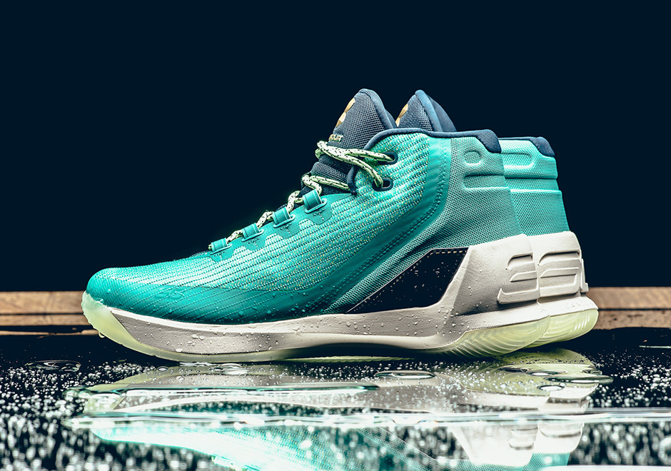 Under Armour Curry 3 Rain Water 9