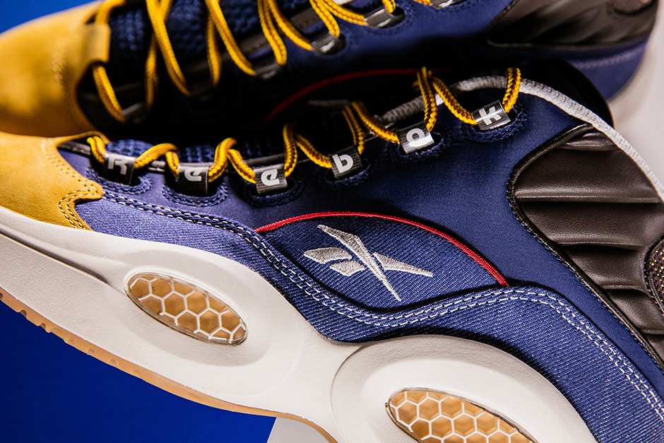 Reebok Question Mid Dress Code Denim Timberland - Sneaker Bar Detroit