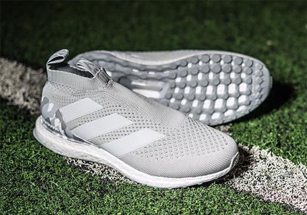 Adidas Ace16 Ultra Boost Grey White 1