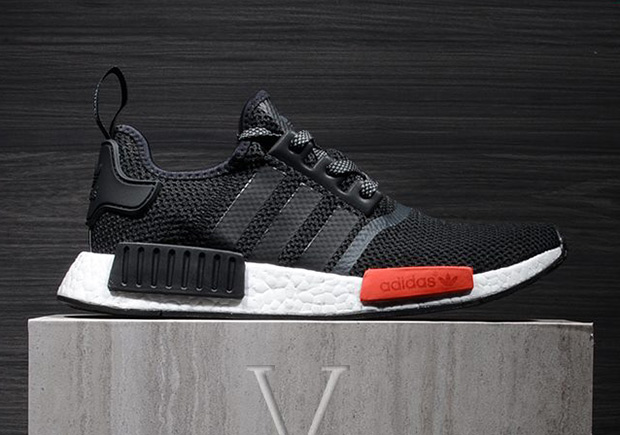 adidas NMD R1 Black Red Release Date 