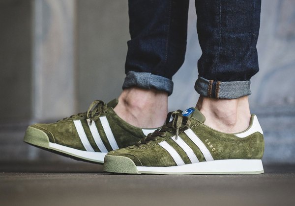 adidas Samoa Vintage Olive AQ7905 | SneakerNews.com