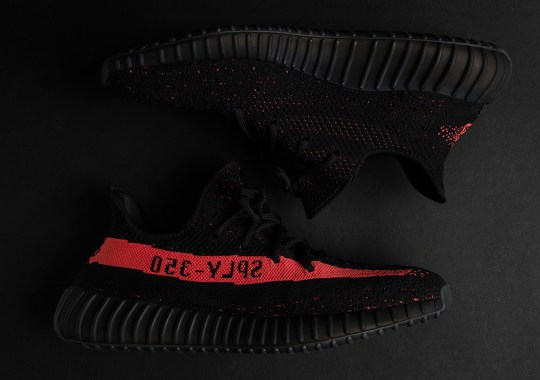 adidas Yeezy Boost 350 v2 “Black/Red” Releases On November 23rd