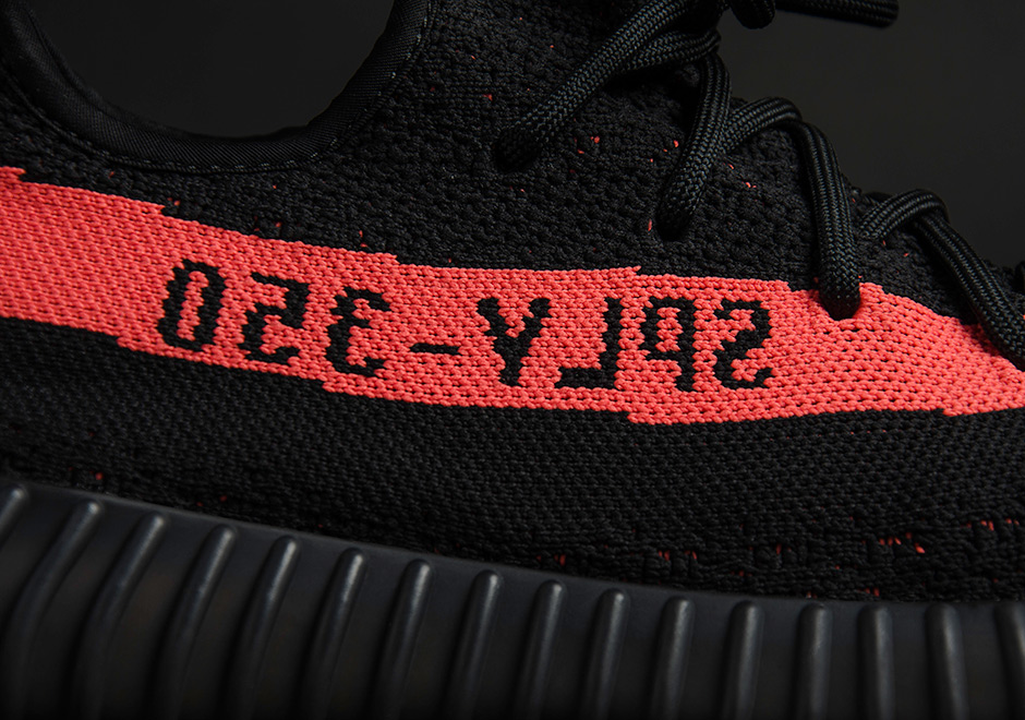 Yeezy Boost 350 v2 Black Red BY9612 