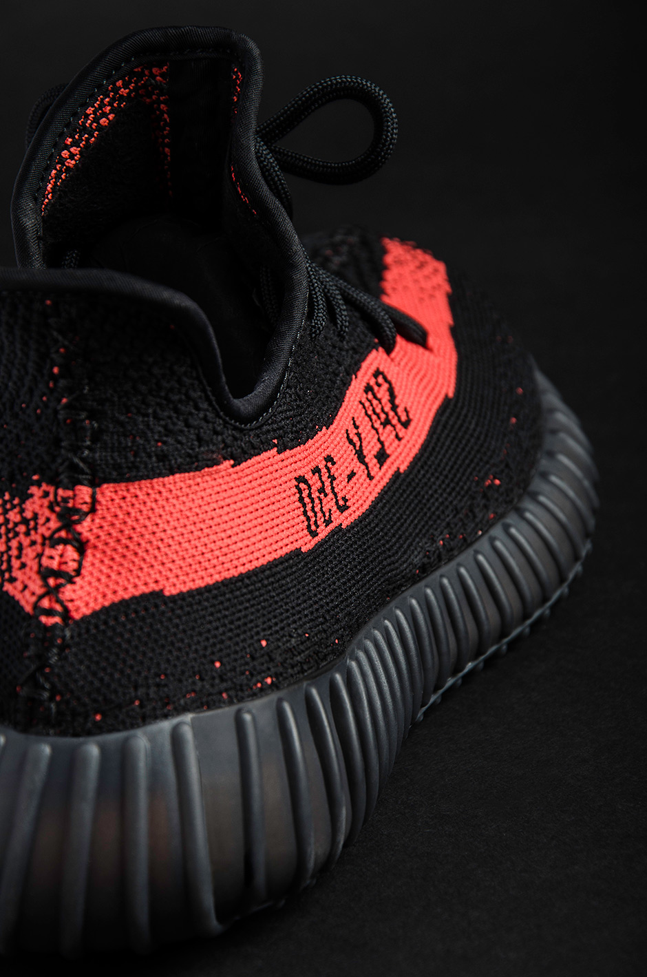 Adidas Yeezy Boost 350 V2 Black Red By9612 7