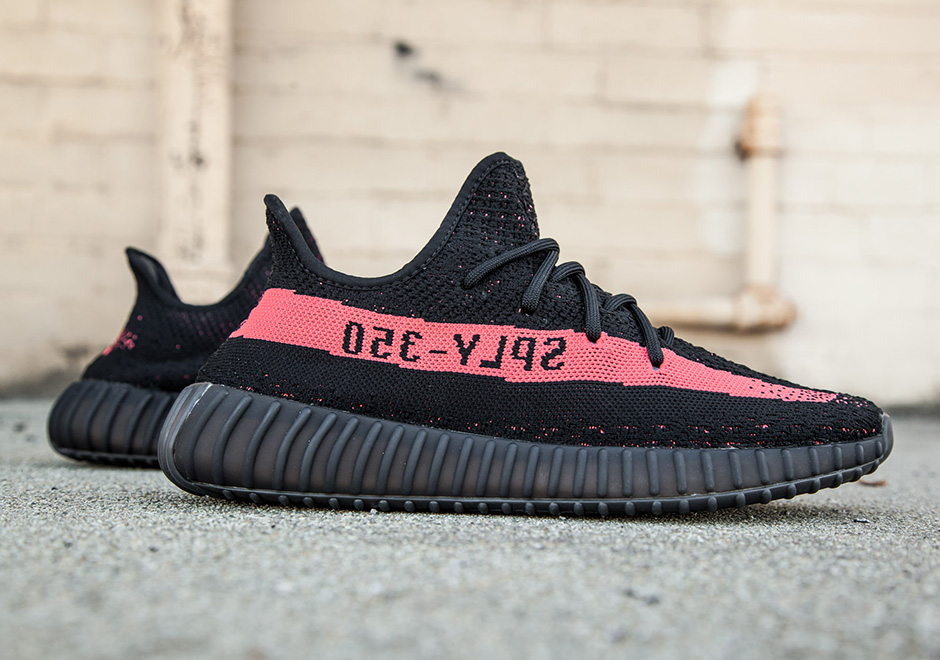 yeezy black and red price