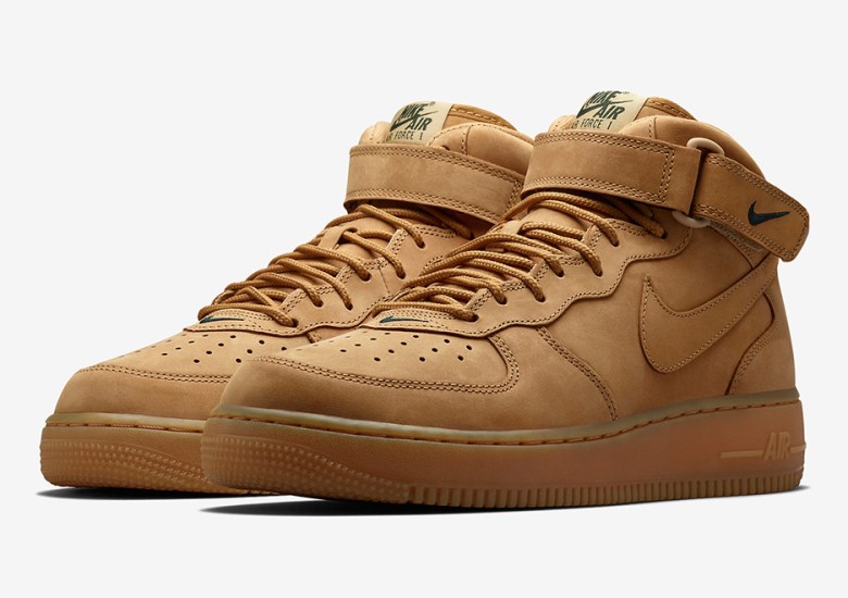 Nike Air Force 1 Mid “Flax” Releases Tomorrow On SNKRS
