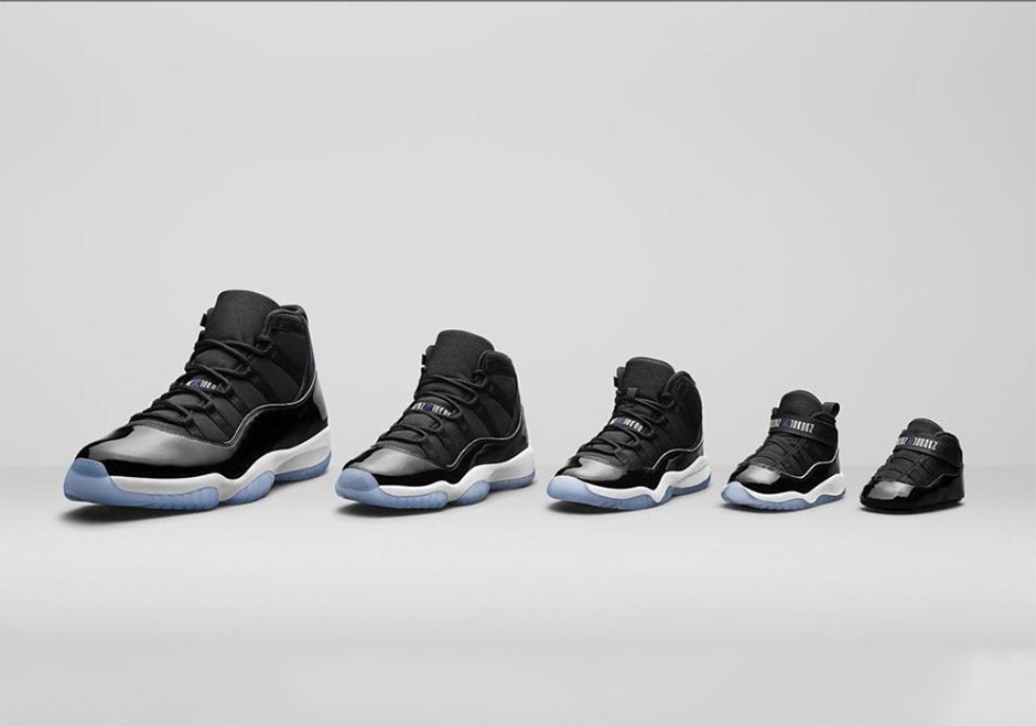 Expect The Air Jordan 11 "Space Jam" In A Full Family Size Run