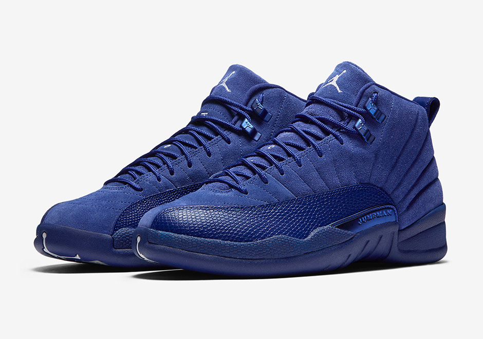 Air Jordan 12 Royal Suede Official Images 1