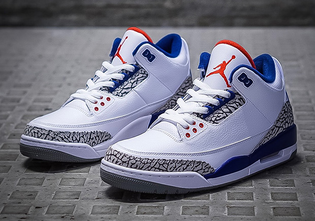 Air Jordan 3 True Blue Where To Buy and 