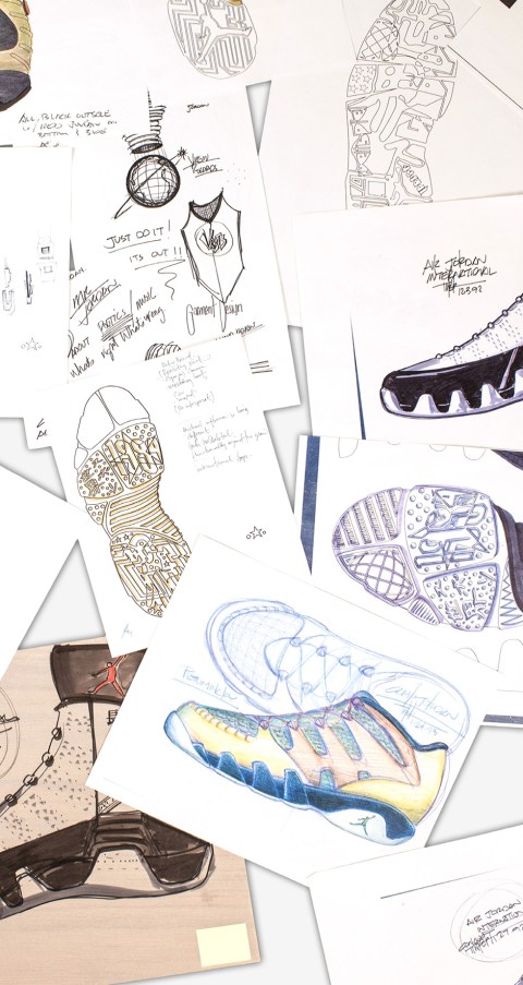 This Early Sketch Of The Air Jordan 9 Reveals Something Much Different ...