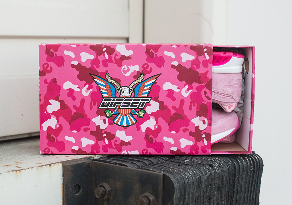 Dipset shop reebok pink