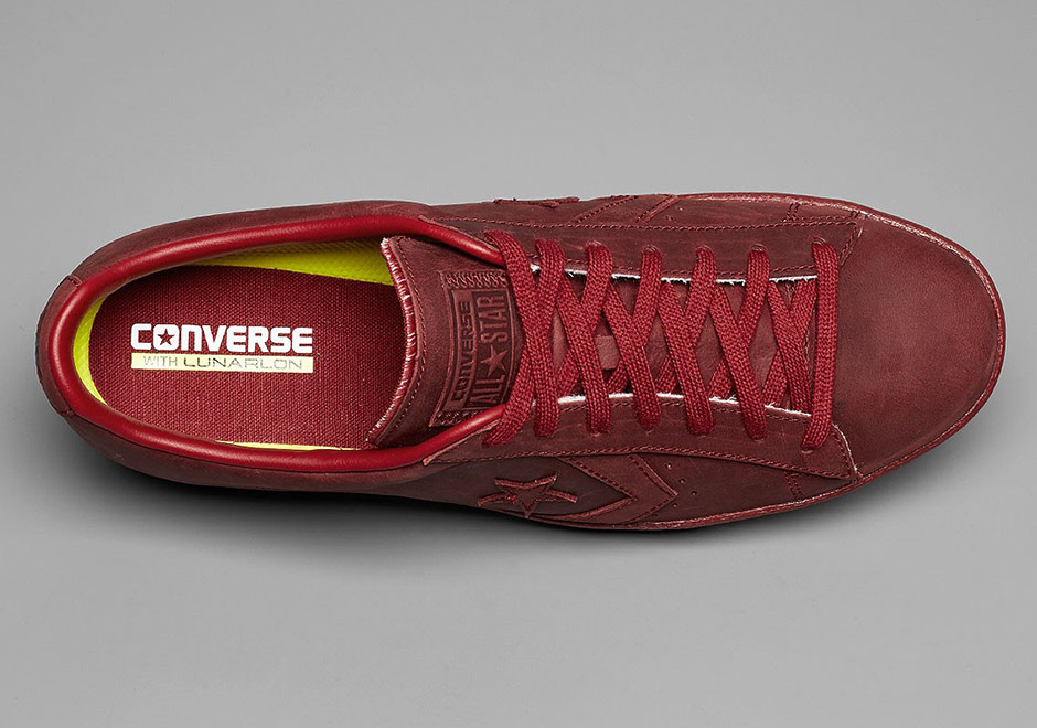 Converse Pro Leather Ox Tonal Red 2