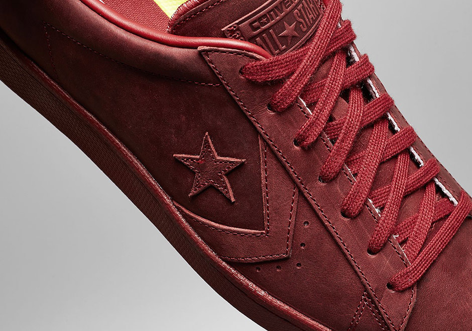 Converse Pro Leather Ox Tonal Red 3
