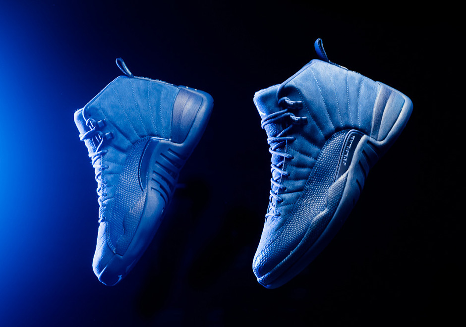 Jordan 12 Blue Shoes Release Date 1
