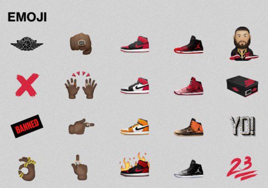 Jordan Brand Set To Debut Emoji Collection Soon
