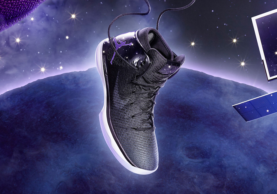 Purple space jam on sale jordans