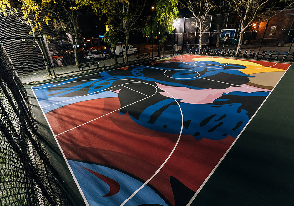 Nike Kaws Basketball Courts NYC SneakerNews com