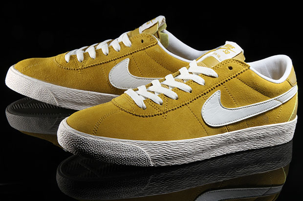 Nike SB Bruin Yellow Suede 631041-311 | SneakerNews.com