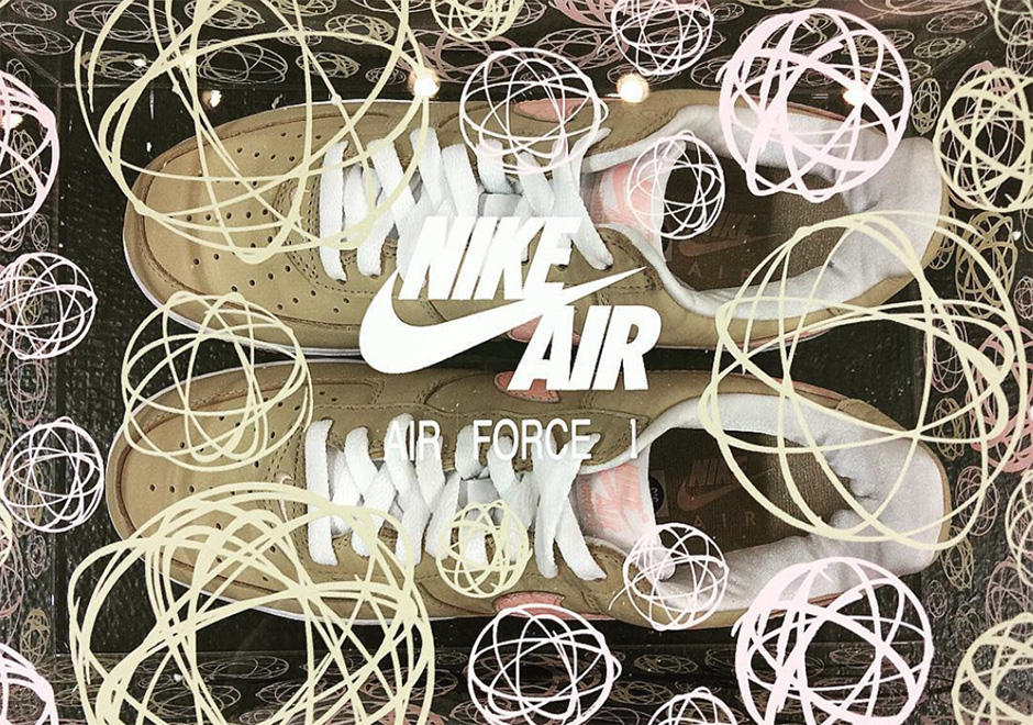 Nike Air Force 1 Linen Art Basel 05