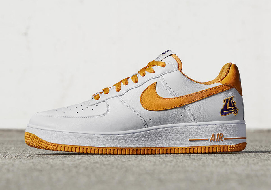 nike air force 1 la lakers