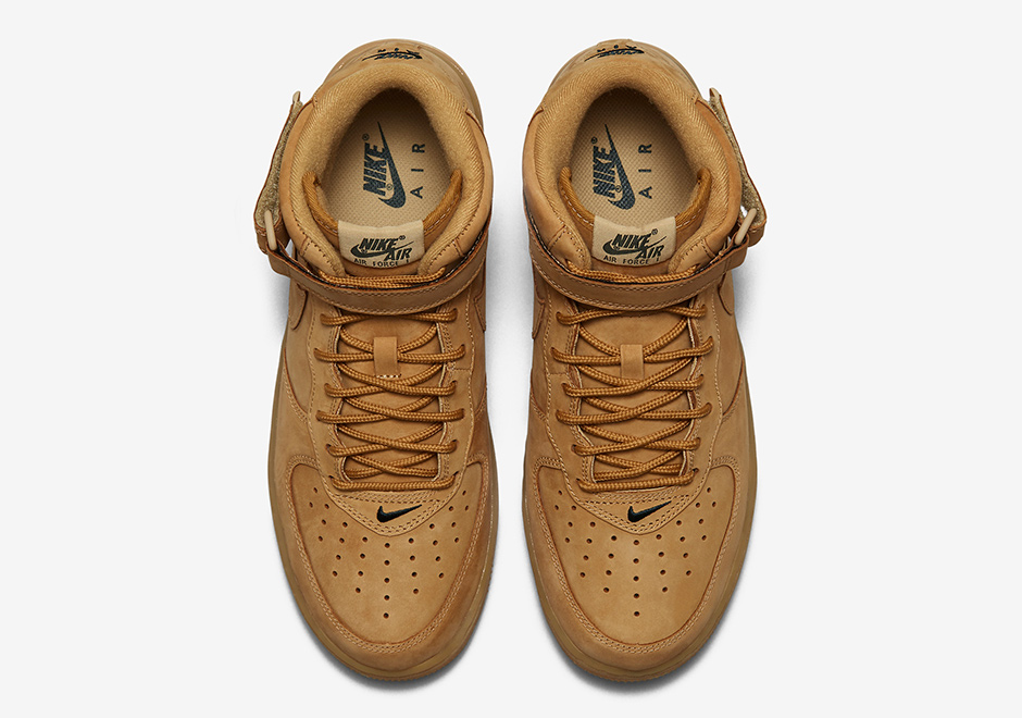 Nike Air Force 1 Mid Flax Asia Release Date | SneakerNews.com