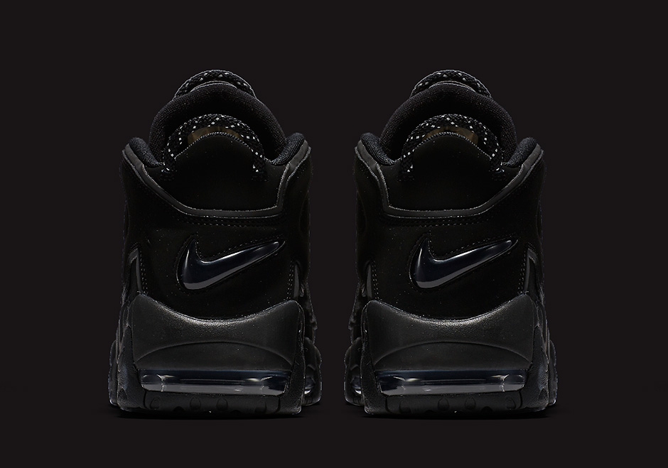 Air more uptempo triple black clearance reflective