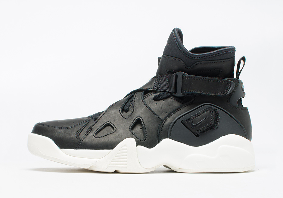 Nike Air Unlimited Black Leather Sail 02