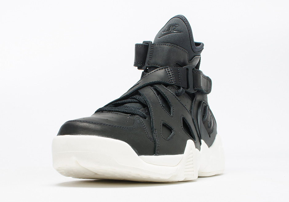 Nike Air Unlimited Black Leather Sail 03
