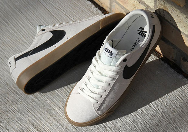 The Nike SB Blazer GT Releases In Ivory And Gum