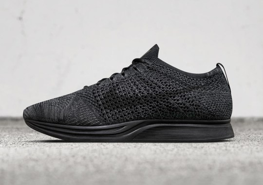 nike flyknit racer triple black midnight release date