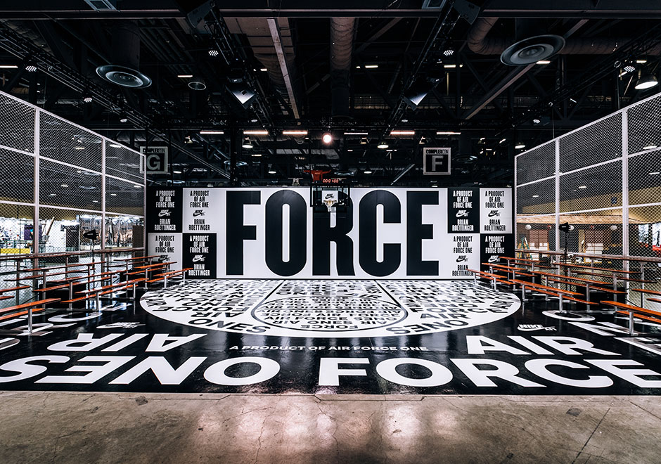 Nike Set Up An Awesome "Force Court" At ComplexCon