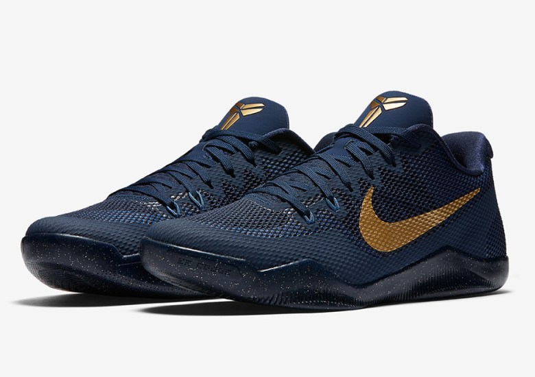 Nike Kobe 11 Releasing In Navy And Gold