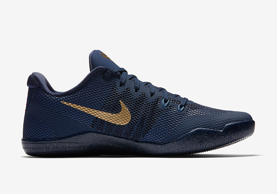 Nike Kobe 11 Navy Gold Coming Soon 03