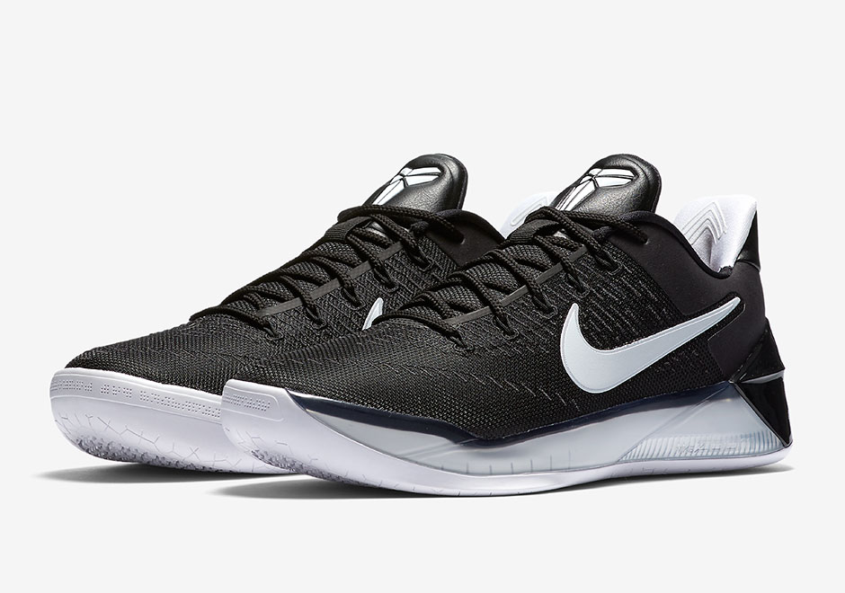 kobe ad black and white