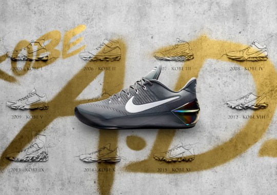 Nike Unveils The Kobe AD, His First Post-Retirement Shoe