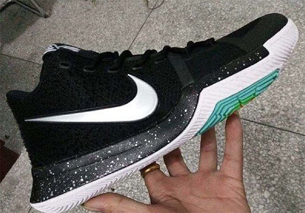 kyrie 3 white and green