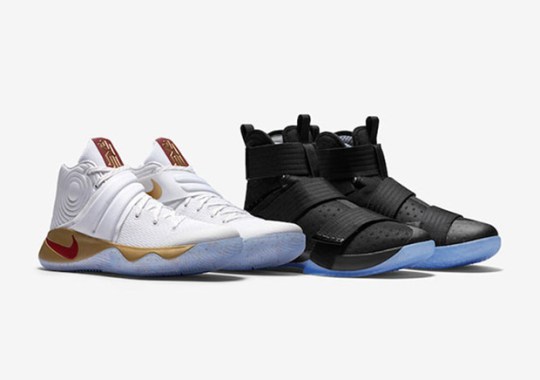 The Nike LeBron/Kyrie “Four Wins” Pack Is Releasing Again At Foot Locker