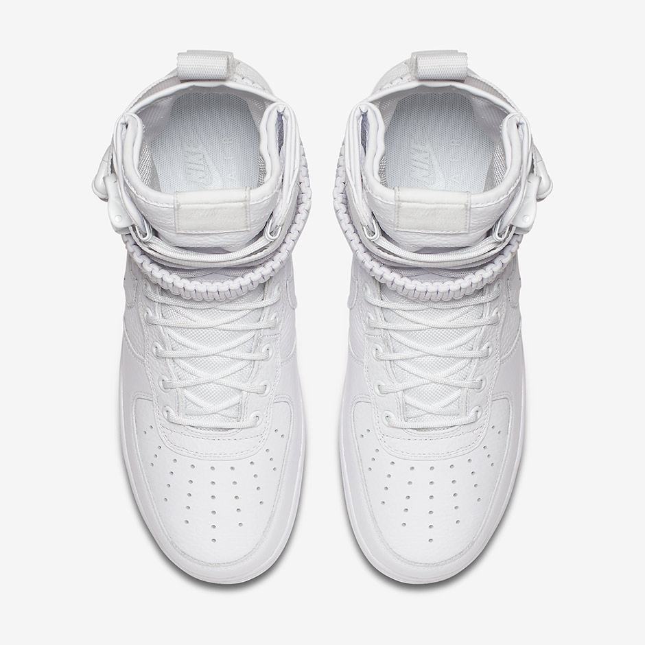 Nike Sf Af1 Triple White Second Release 4